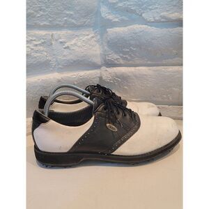 Etonic Senior Men's 9.5 Golf Shoes black and white
